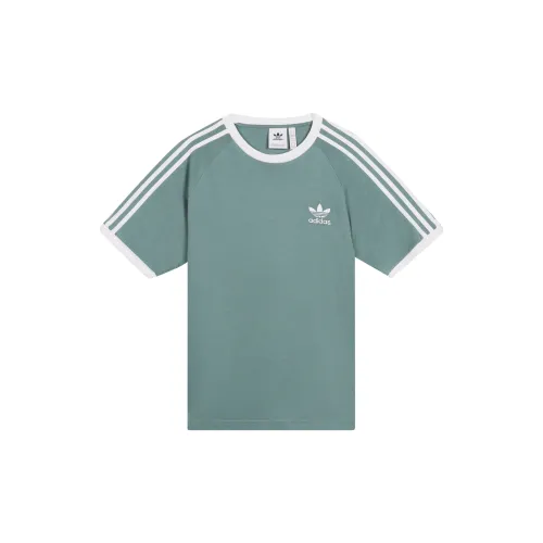 Adidas Originals 3-Stripes T-Shirts Men Emerald