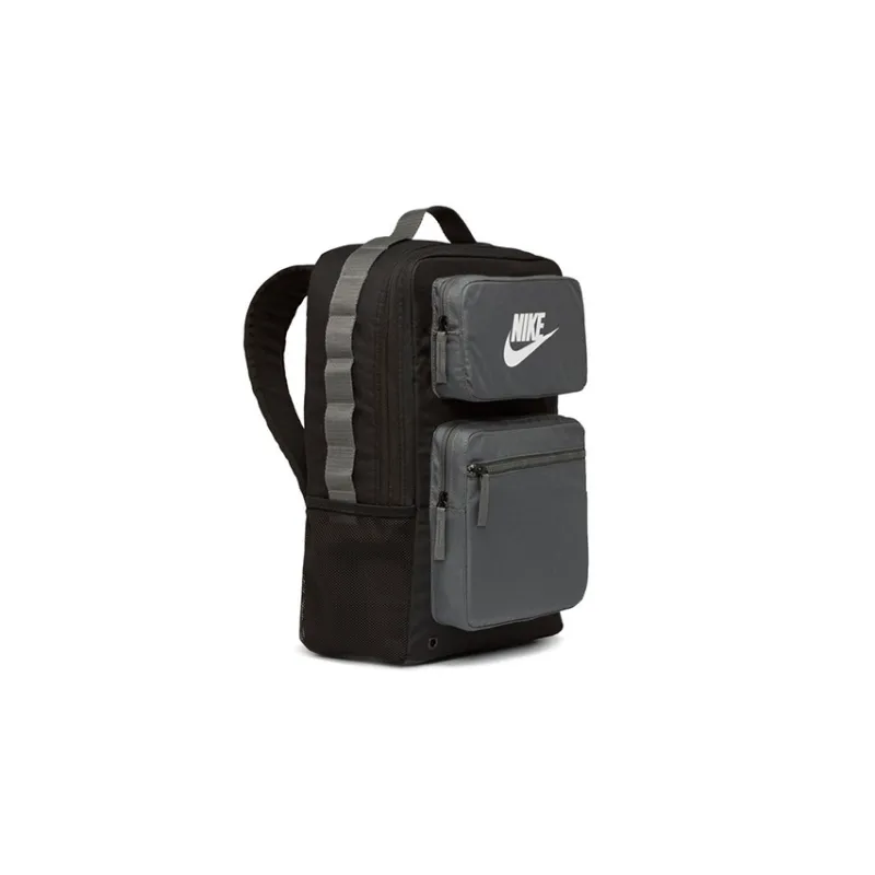 Nike Polyester Backpack Regular Men's Black Gray Color-1