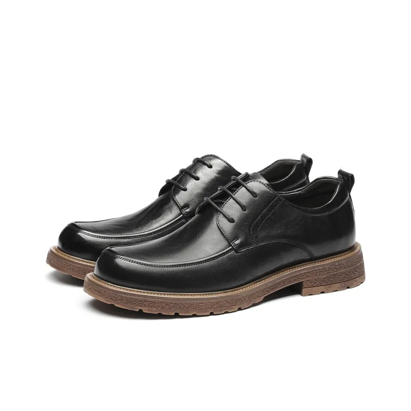15 MINS Men's Casual Shoes Men Low Top Black/Brown-4