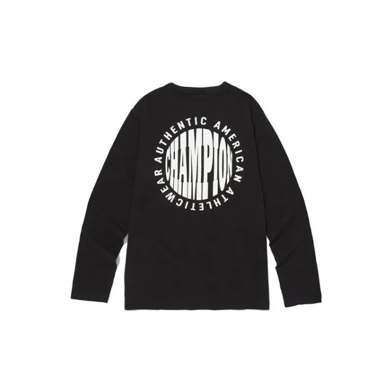 Champion T Shirts Men Black-1