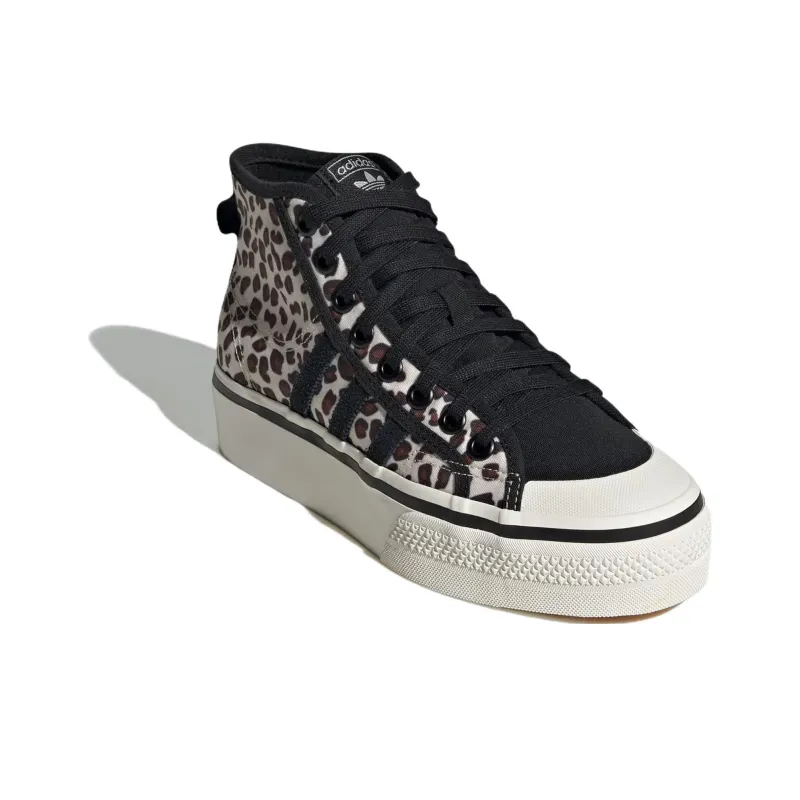 Nizza Women's Adidas Originals Platform Mid 'Leopard' Women's-2