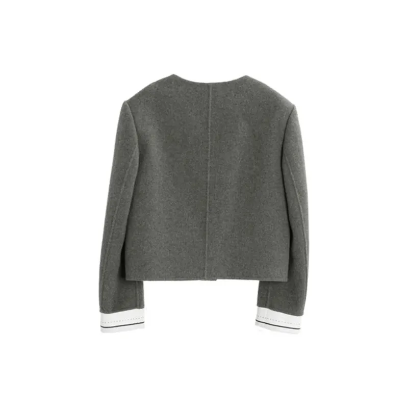 ELLE Coats Women's Gray-1