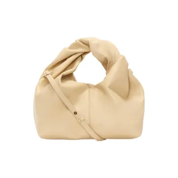 JW Anderson Calfskin Handbag, Shoulder Bag, Crossbody Bag Mini Women's Light Yellow