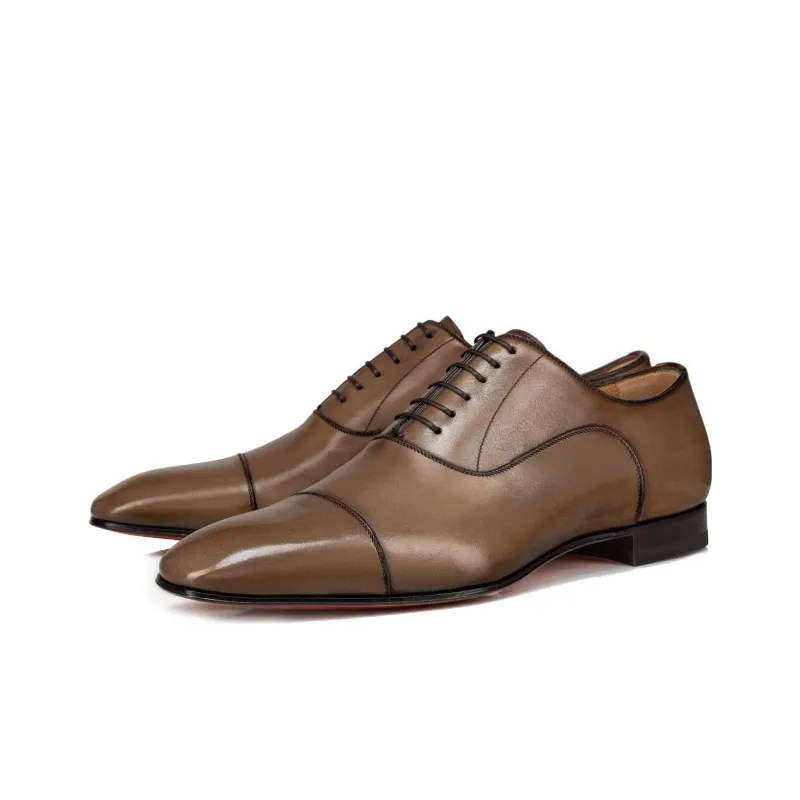 CL LUBOTING Dress Shoes Men's Brown-1