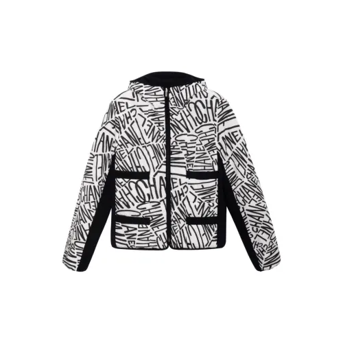 CHANEL Puffer Jackets Women's White