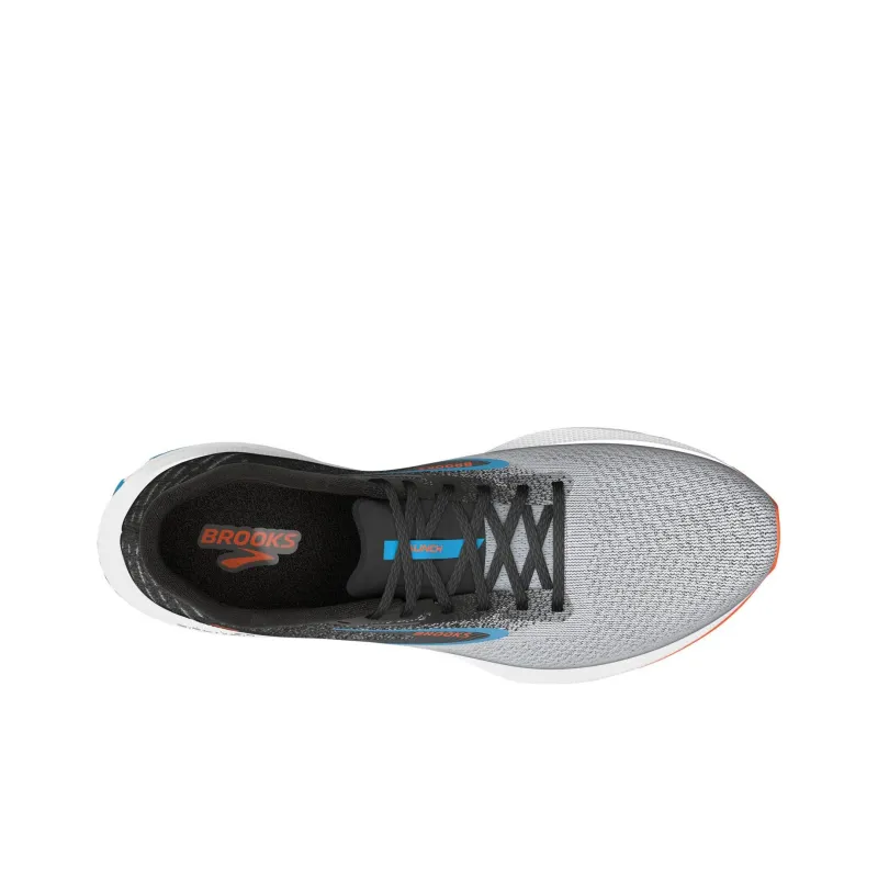 Brooks Launch 10 'Black Grey Orange'-2