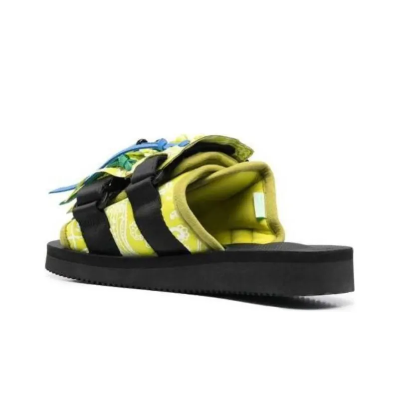 Alanui X Suicoke Paisley-print Fringed Sandals-3
