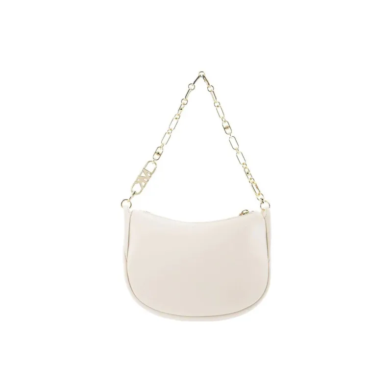 MICHAEL KORS Leather Handbag, Shoulder Bag Women's Cream-4