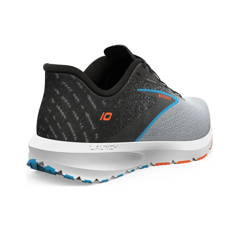 Brooks Launch 10 'Black Grey Orange'-1