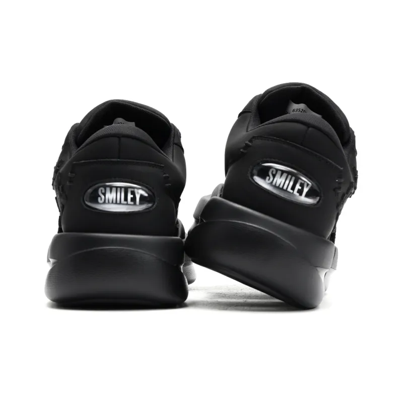 SMILEY Slip-Resistant Low-Top Skateboard Shoes Men's-18