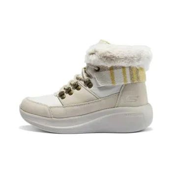 Skechers Winter Comfy Boots 'Beige White' Women's