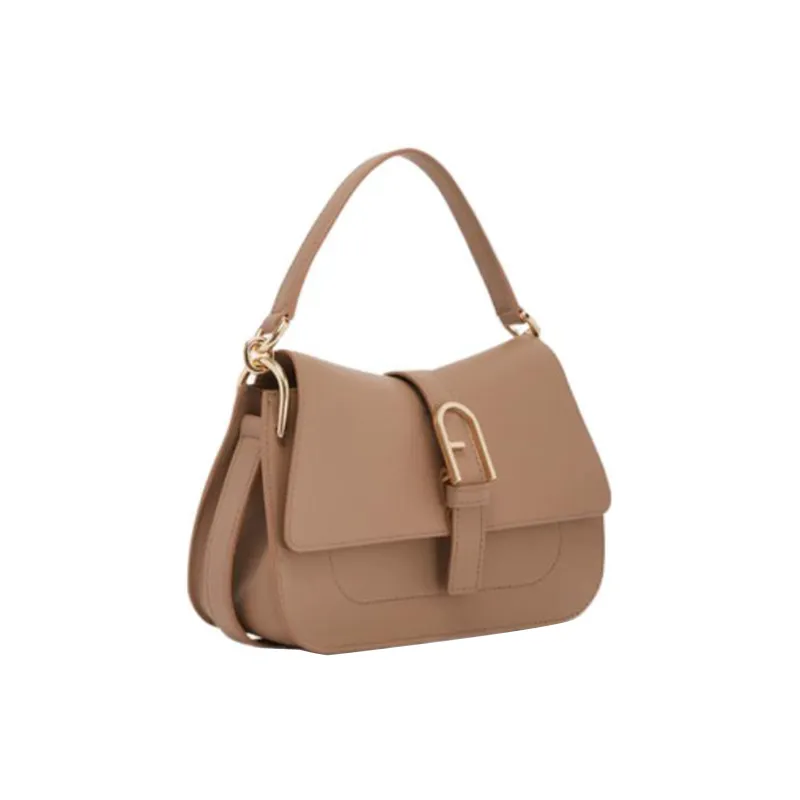 Furla Calfskin Shoulder Bag, Crossbody Bag, Handbag Mini Women's Light Umber-1