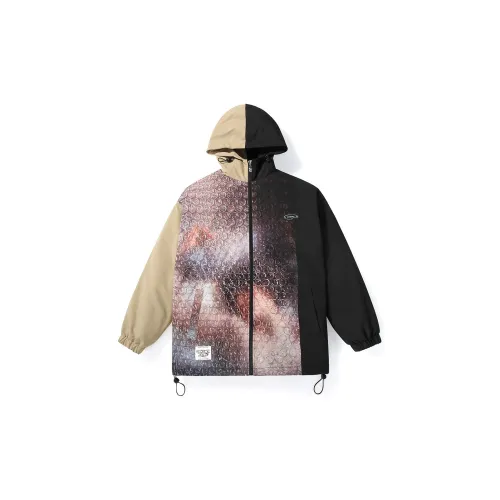 GENANX Puffer Jackets Unisex Personalized Print