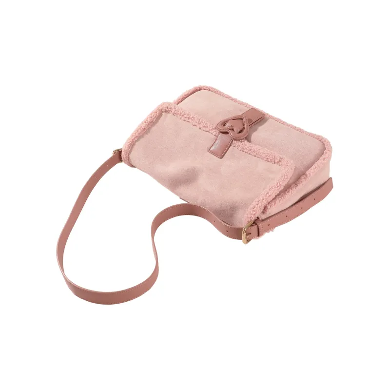 AILUXI Fabric Tote Crossbody Bag Shoulder Bag Regular Women's Nebula Pink-3