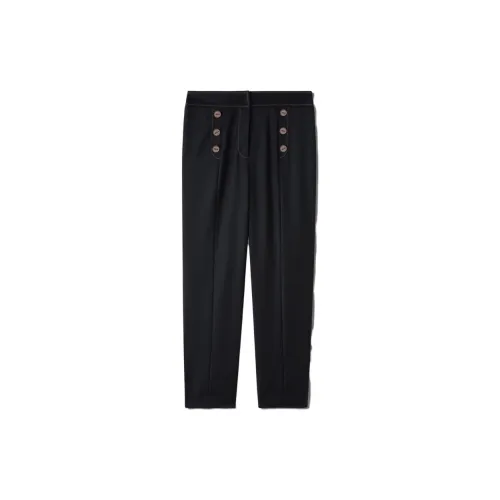 PSALTER Suit Trousers Women's Navy Blue