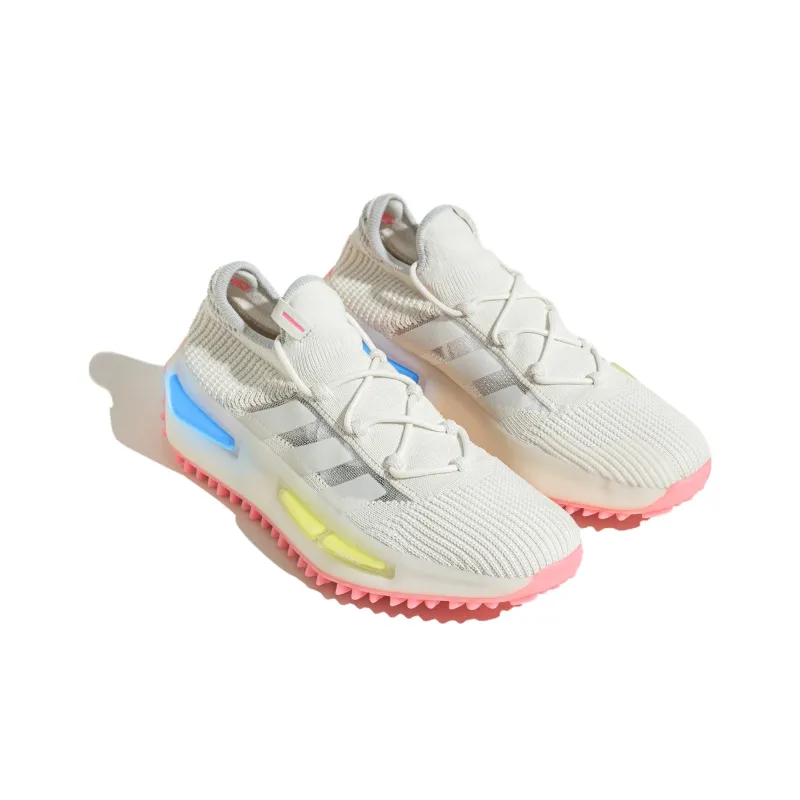 Adidas Originals NMD S1 Wear resistant And Lightweight Low Top Casual Shoes Unisex Beige-2