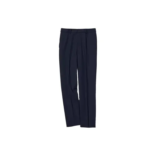 UNIQLO Suit Trousers Women's Navy Blue