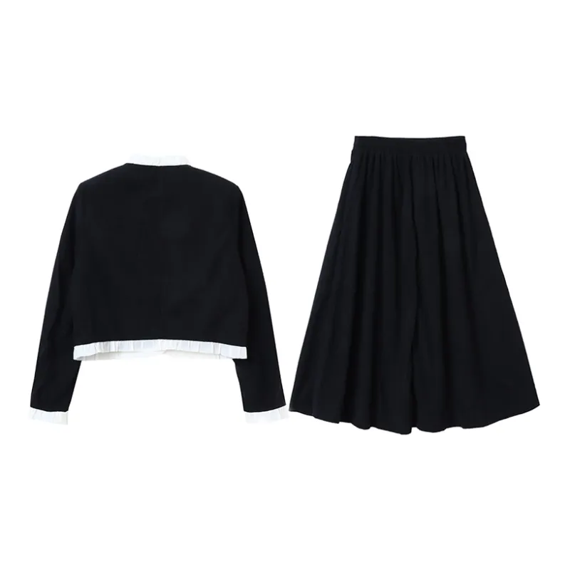 MIMOSA CHUR Skirt Set Women's Black-1