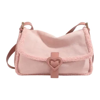 AILUXI Fabric Tote Crossbody Bag Shoulder Bag Regular Women's Nebula Pink