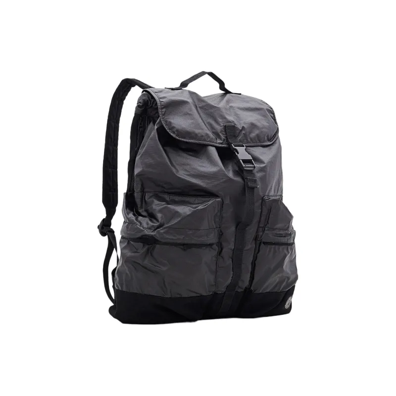 STONE ISLAND Cotton Backpack Regular Men's Black-1