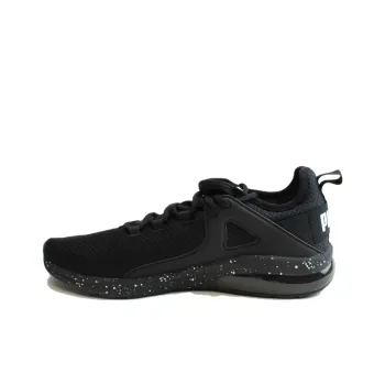 PUMA Electron 2.0 Slip Resistant Mid Top Running Shoes Men's Black