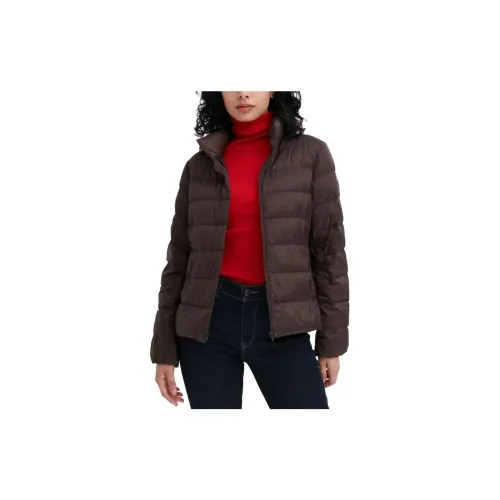 UNIQLO Down Jackets Women's Coffee Brown -38