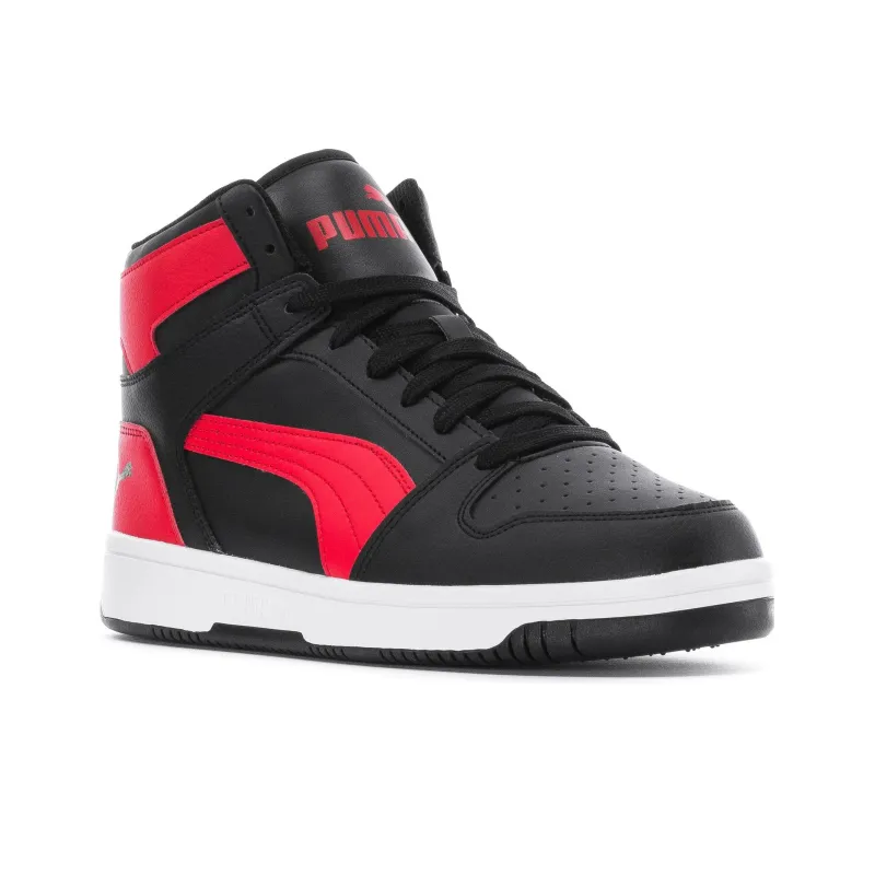 PUMA Rebound Layup Wide 'Black Red'-2