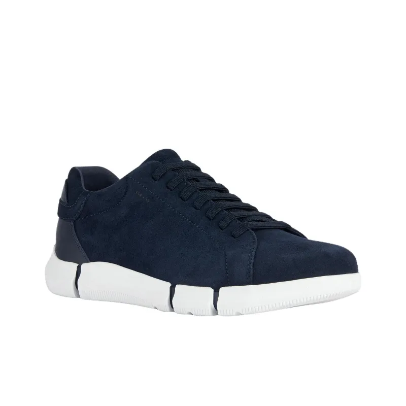 GEOX Low Top Skateboard Shoes Men's Marine Blue-2