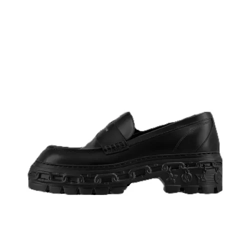 LOUIS VUITTON Loafers Women's Black