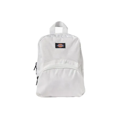 Dickies Polyester Canvas Backpack Mini Unisex White