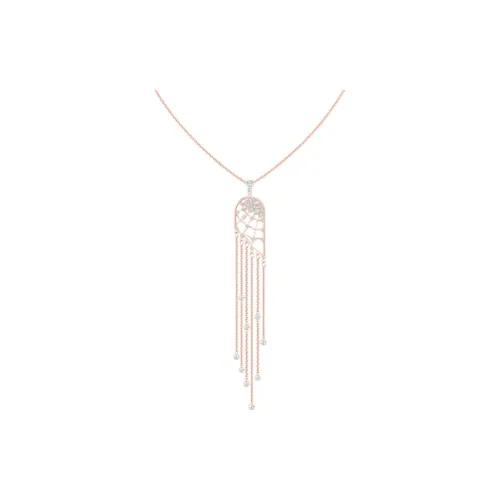Swarovski Precisely Necklaces Women's Rose Gold