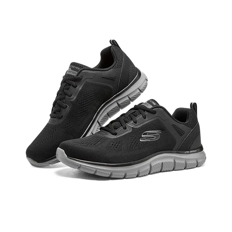 Skechers Track Broader Trainers 'Black Grey'-2