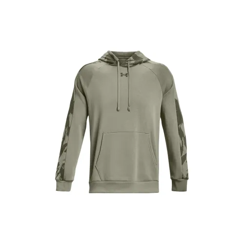 Under Armour Rival Fleece Sweatshirts Men Forest Green