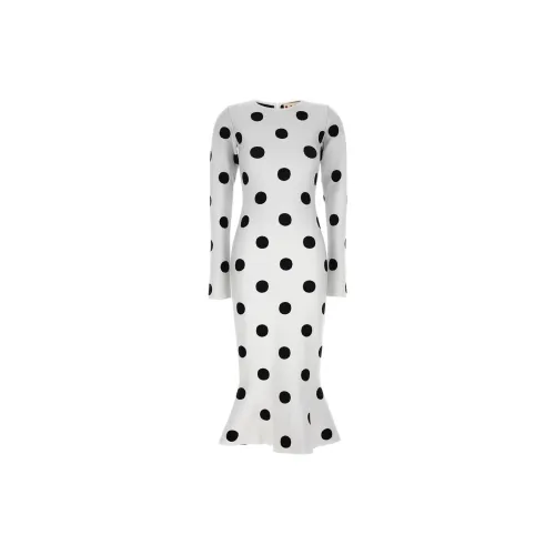 MARNI Long-Sleeved Dresses Women's White