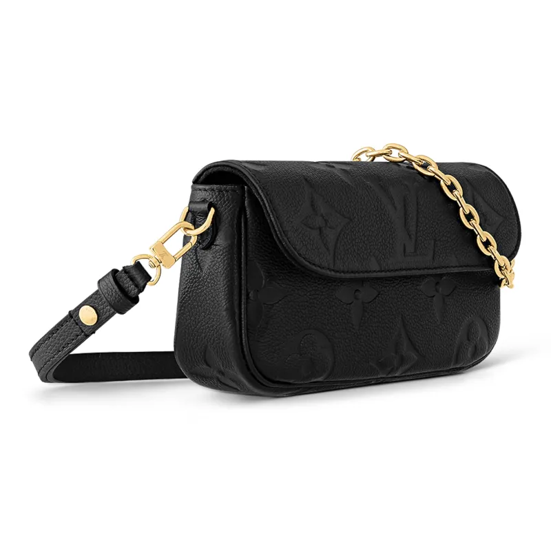 LOUIS VUITTON Wallet On Chain Ivy Black-2