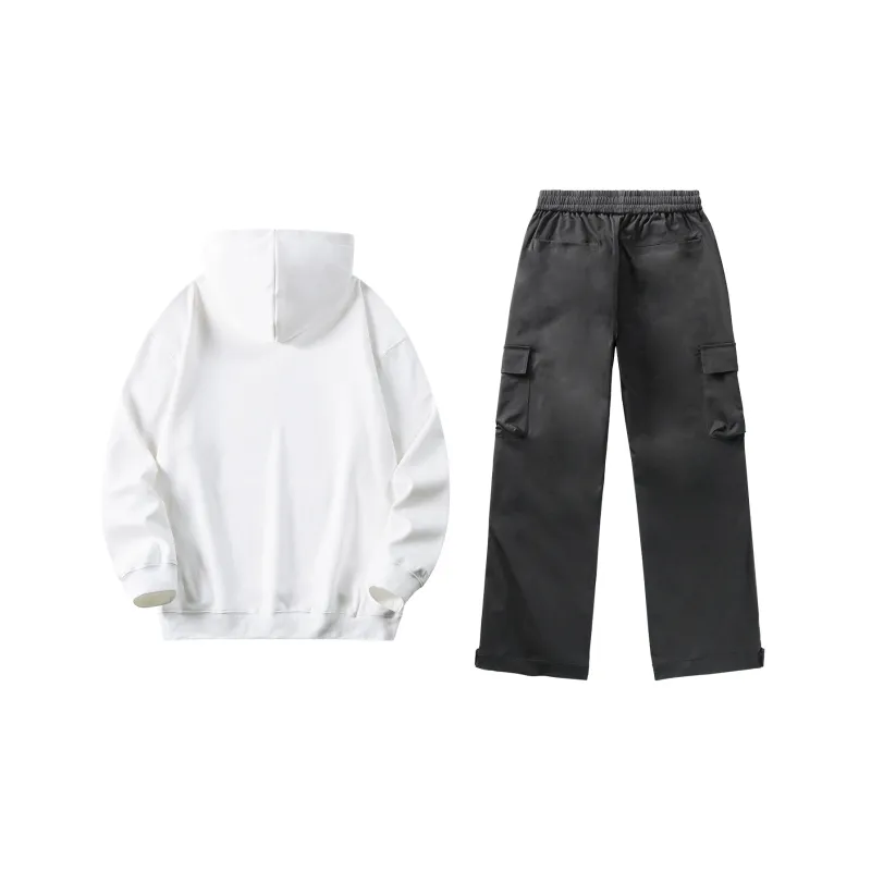 Hepburn Cat Sweatshirt Sets Unisex-9