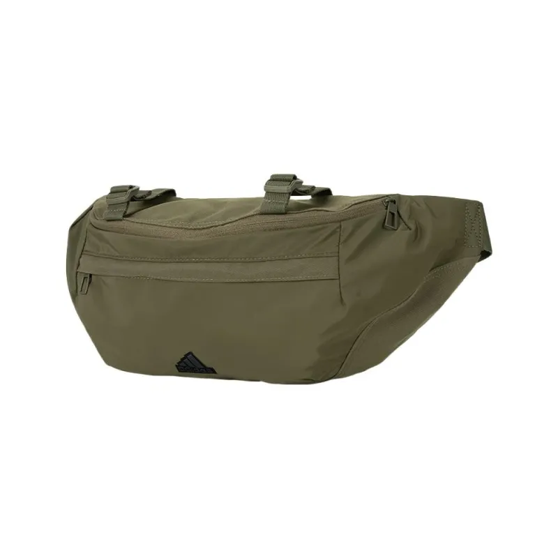 Adidas Polyester Crossbody Bags Fanny Pack Regular Unisex Army Green-0