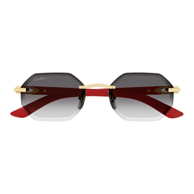 Cartier Geometric Frame Sunglasses-1
