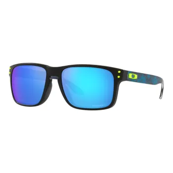 Oakley Nylon Propionate Square Sunglasses Unisex Sapphire Blue