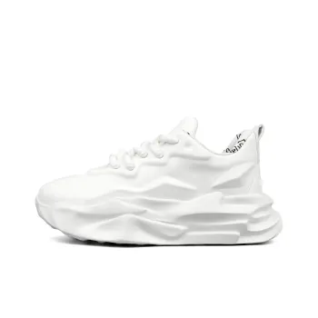 LOHAN·SIR Chunky Sneakers Women's Low Top Black/White