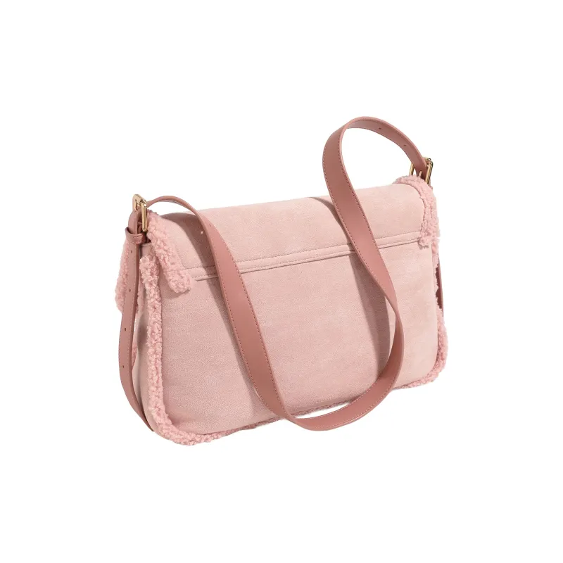 AILUXI Fabric Tote Crossbody Bag Shoulder Bag Regular Women's Nebula Pink-2