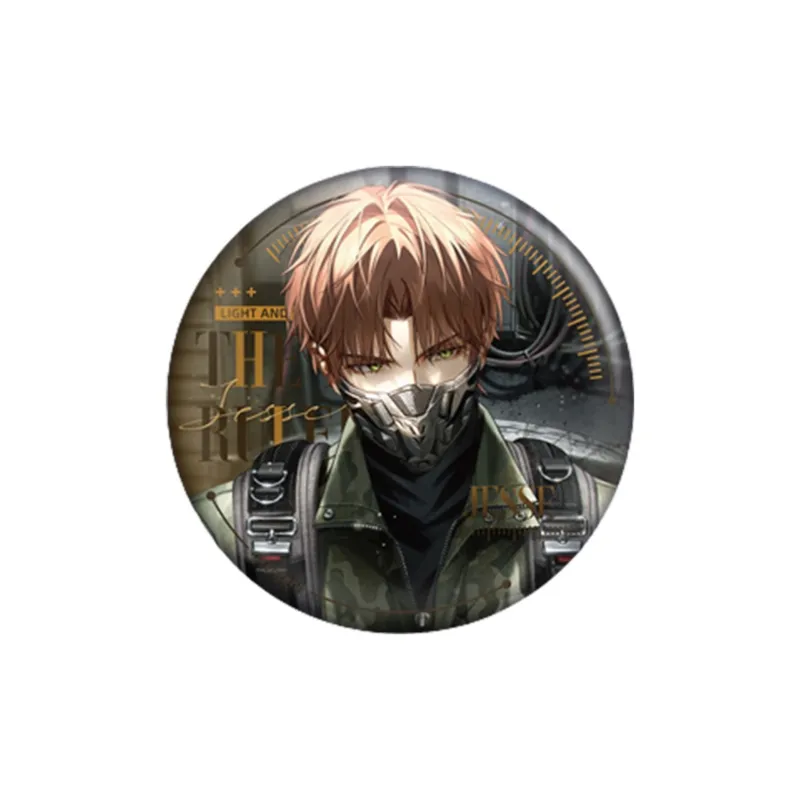 The Love Of Light And Night Osborn Evan Sariel Jesse Charlie Su Tinplate Badge Fourth Edition IP Merch-4