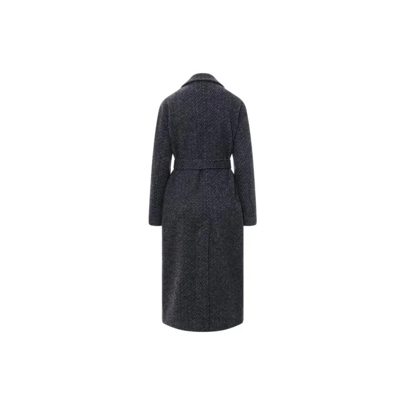 MISSONI Peak-lapels Wool Coat-1