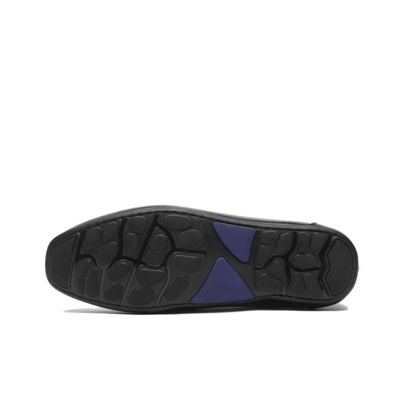 CROWN Loafers Men's Black One Yard Larger-3