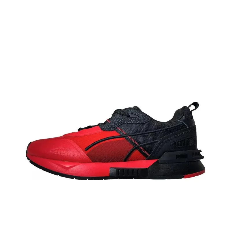 PUMA Mirage Anti Slip Wear Resistant Low Top Casual Shoes Men's Red Black-0