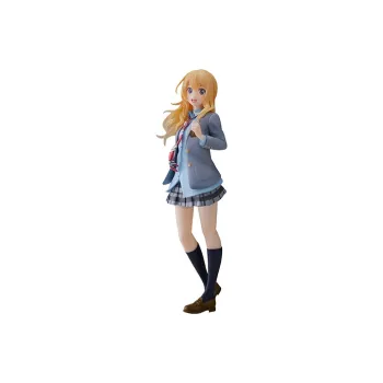 TAITO Coreful Your Lie In April Miyagi Kyou Uniform Bonus Gifts 18cm