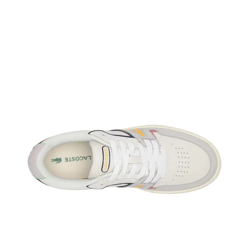LACOSTE Low Top Skateboard Shoes Men's Beige-2