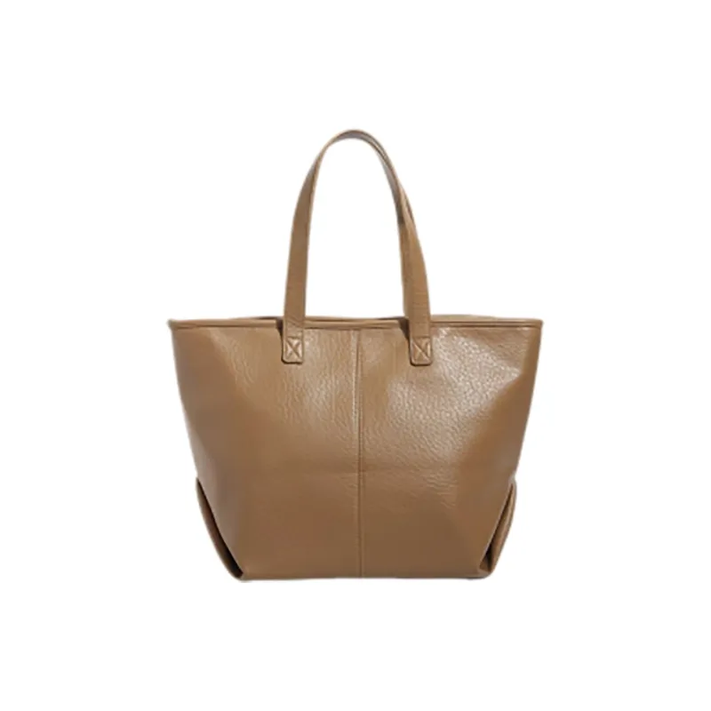 MARKANGARO PU Tote Bag Shopping Bag Handbag Shoulder Bag Medium Size Women's Black/Coffee/Yellow Brown-11