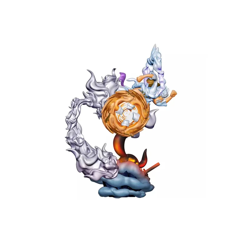 MegaHouse Log Box Re Birth One Piece Nika Form Of Luffy 5th Setting Special Edition Bonus Gifts 21.5cm-1
