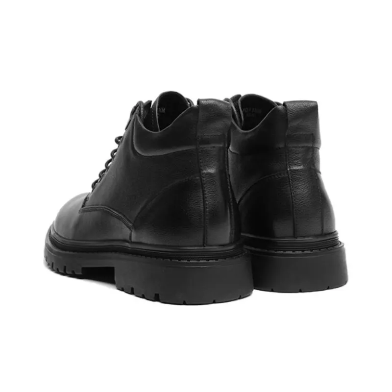 VOLO Work Boots Men Mid Top Black-3